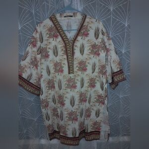 Zellbury brand Women's size large, 100% cotton,  Tunic/coverup